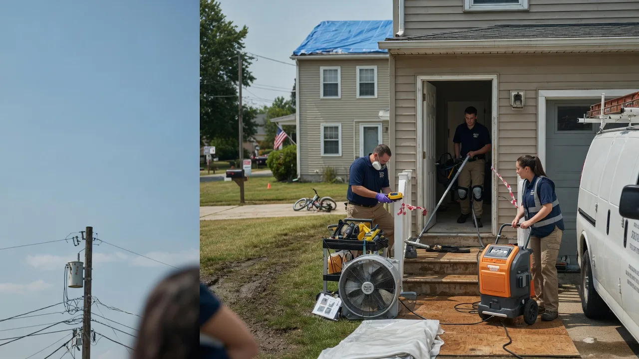 Water Damage Repair in Stanhope, NJ near me